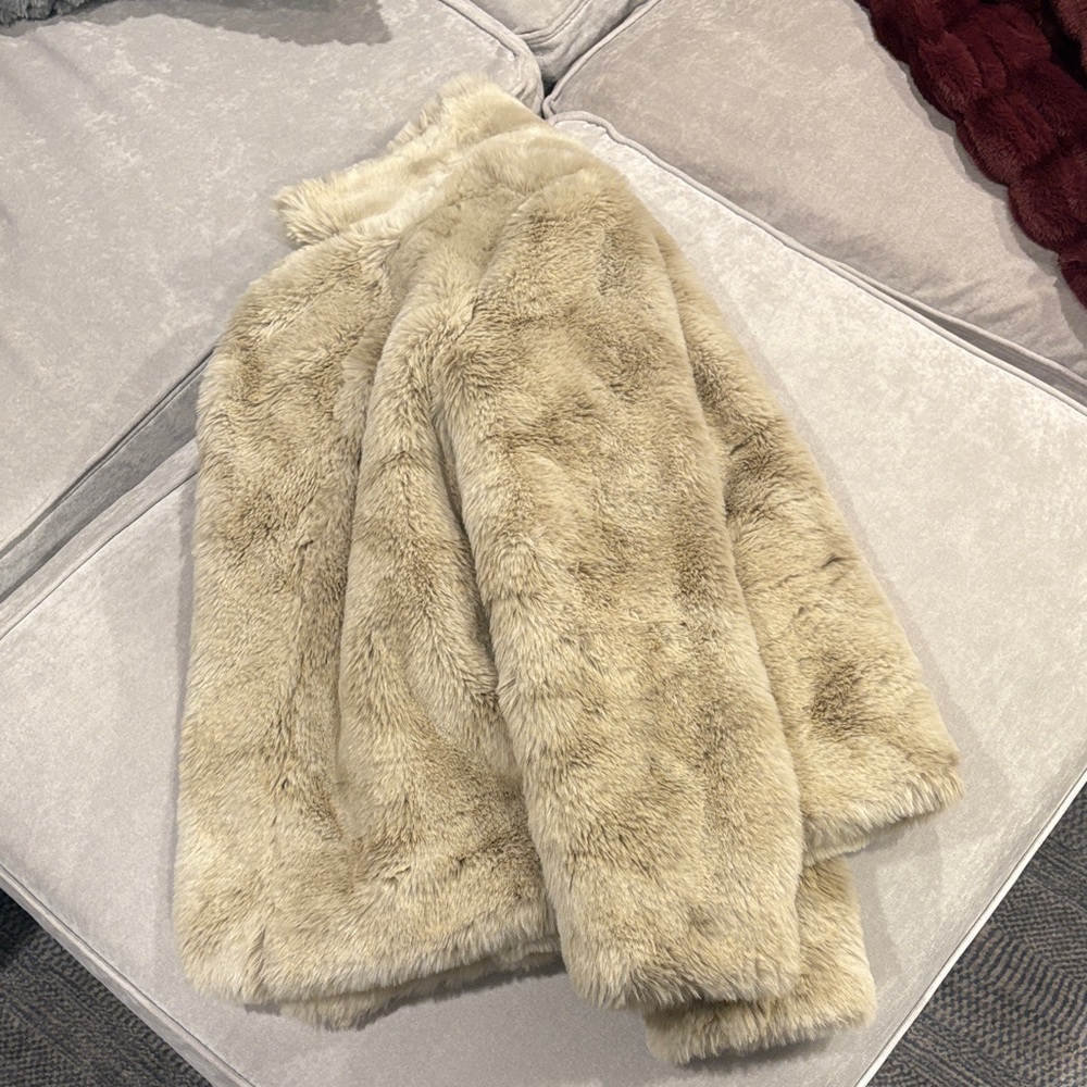 Sunday Best Plush Cream Jacket